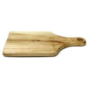 wood paddle cutting board