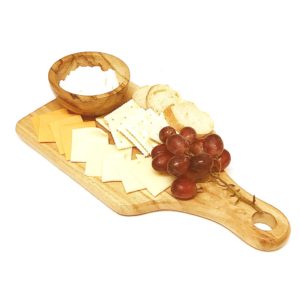 wood paddle cutting board