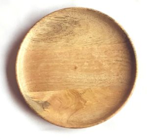 wooden dinner plates