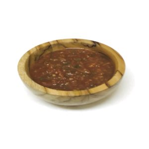 wooden fruit bowl