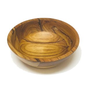 large wooden bowl