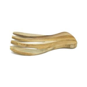 wooden salad tongs