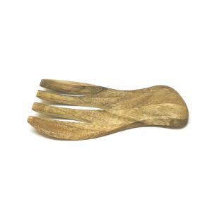 wooden salad tong