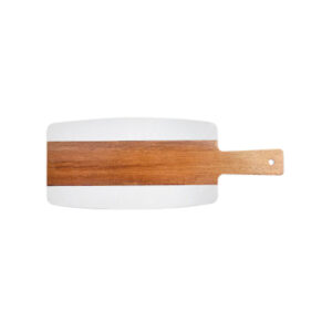 Marble Wood Paddle Serving Board